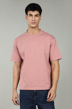 Urban Drape Men's Loose Fit T-Shirt | Light Pink