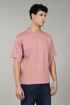 Urban Drape Men's Loose Fit T-Shirt | Light Pink