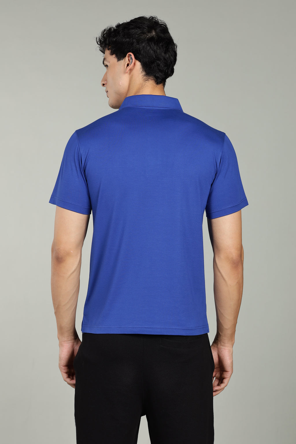 Flex Men's Polo T-Shirt | Royal Blue