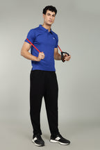 Flex Men's Polo T-Shirt | Royal Blue