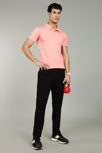 Flex Men's Polo T-Shirt | Coral