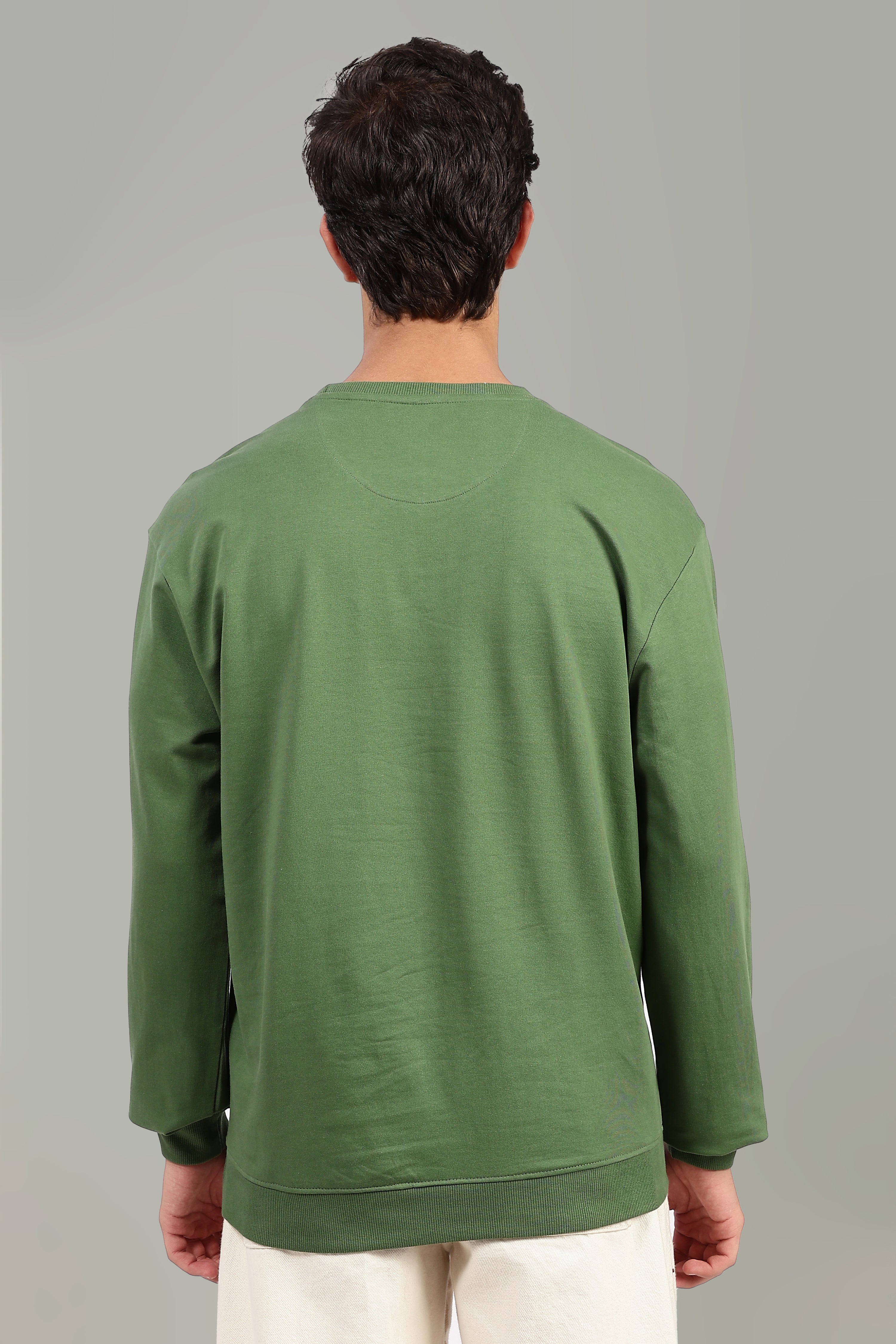Weekender Relaxed Fit Sweatshirt | Forest Green