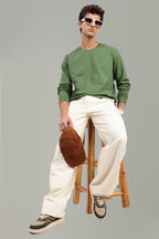 Weekender Relaxed Fit Sweatshirt | Forest Green