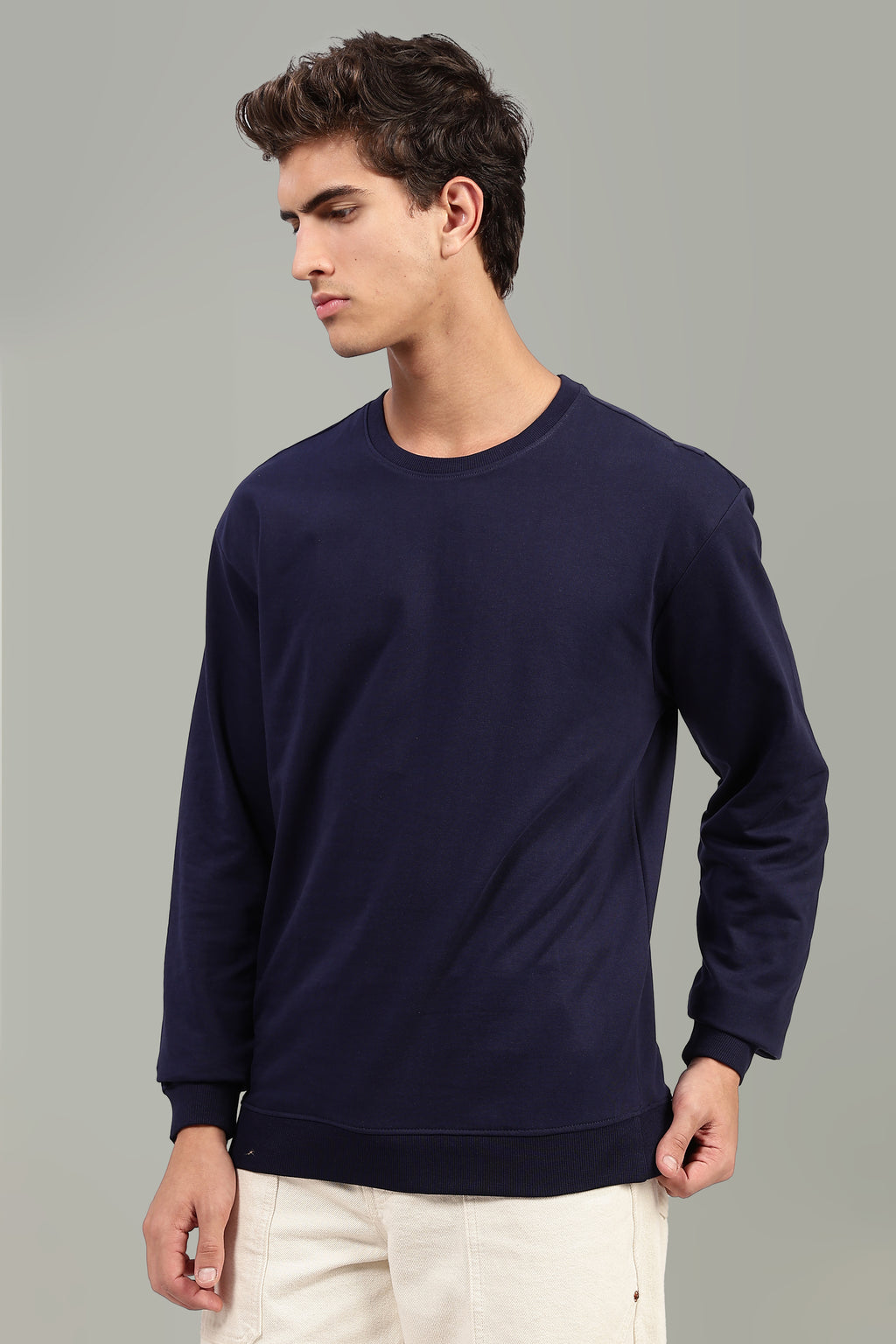 Weekender Relaxed Fit Sweatshirt | Navy Blue