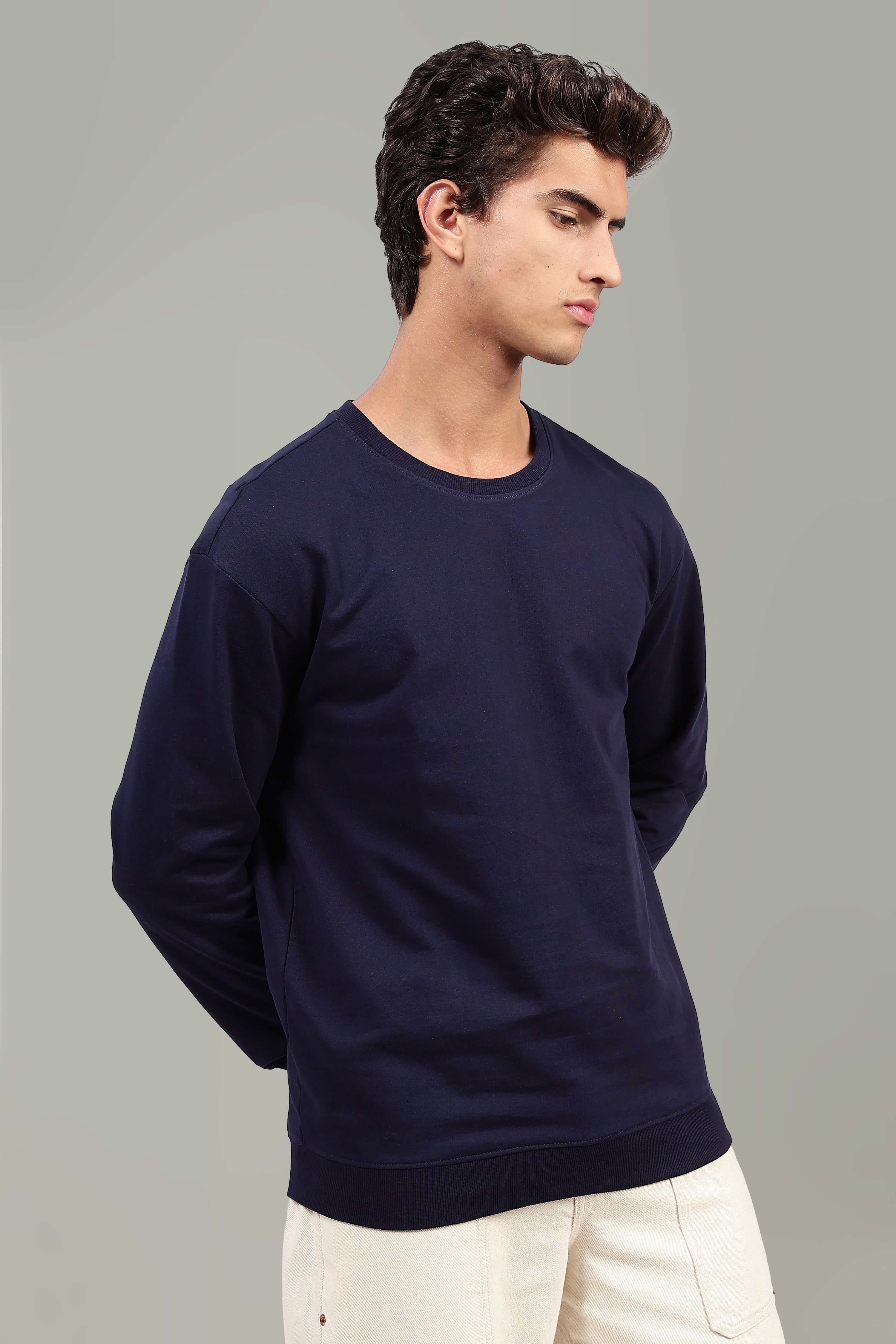 Weekender Relaxed Fit Sweatshirt | Navy Blue