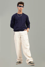 Weekender Relaxed Fit Sweatshirt | Navy Blue