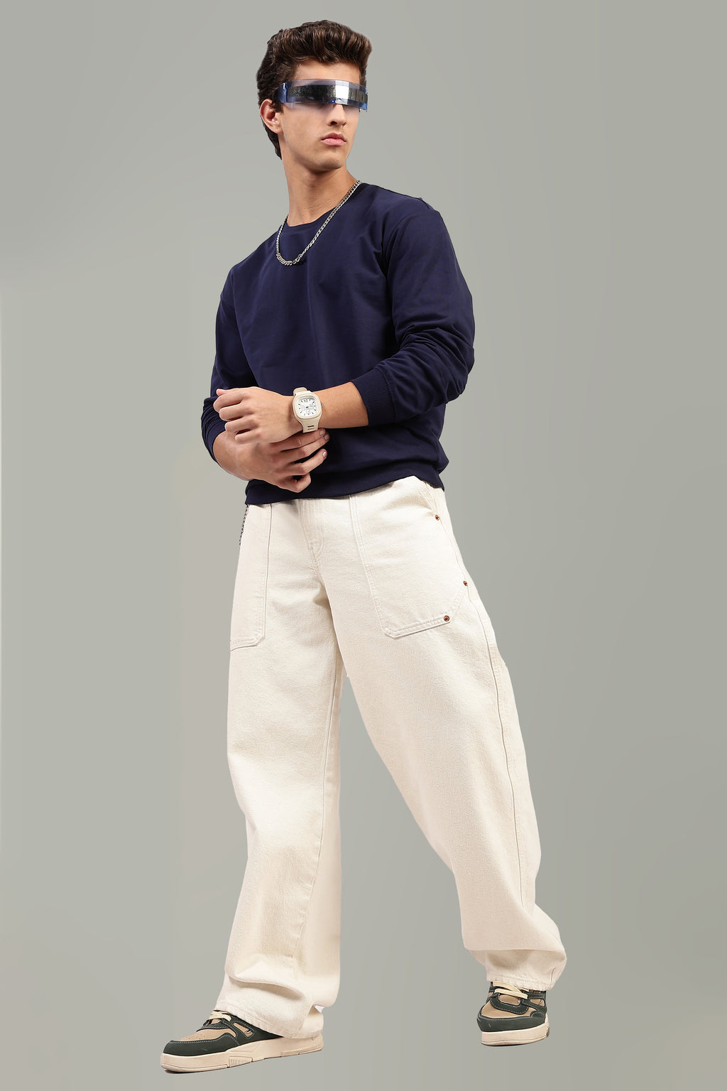 Weekender Relaxed Fit Sweatshirt | Navy Blue