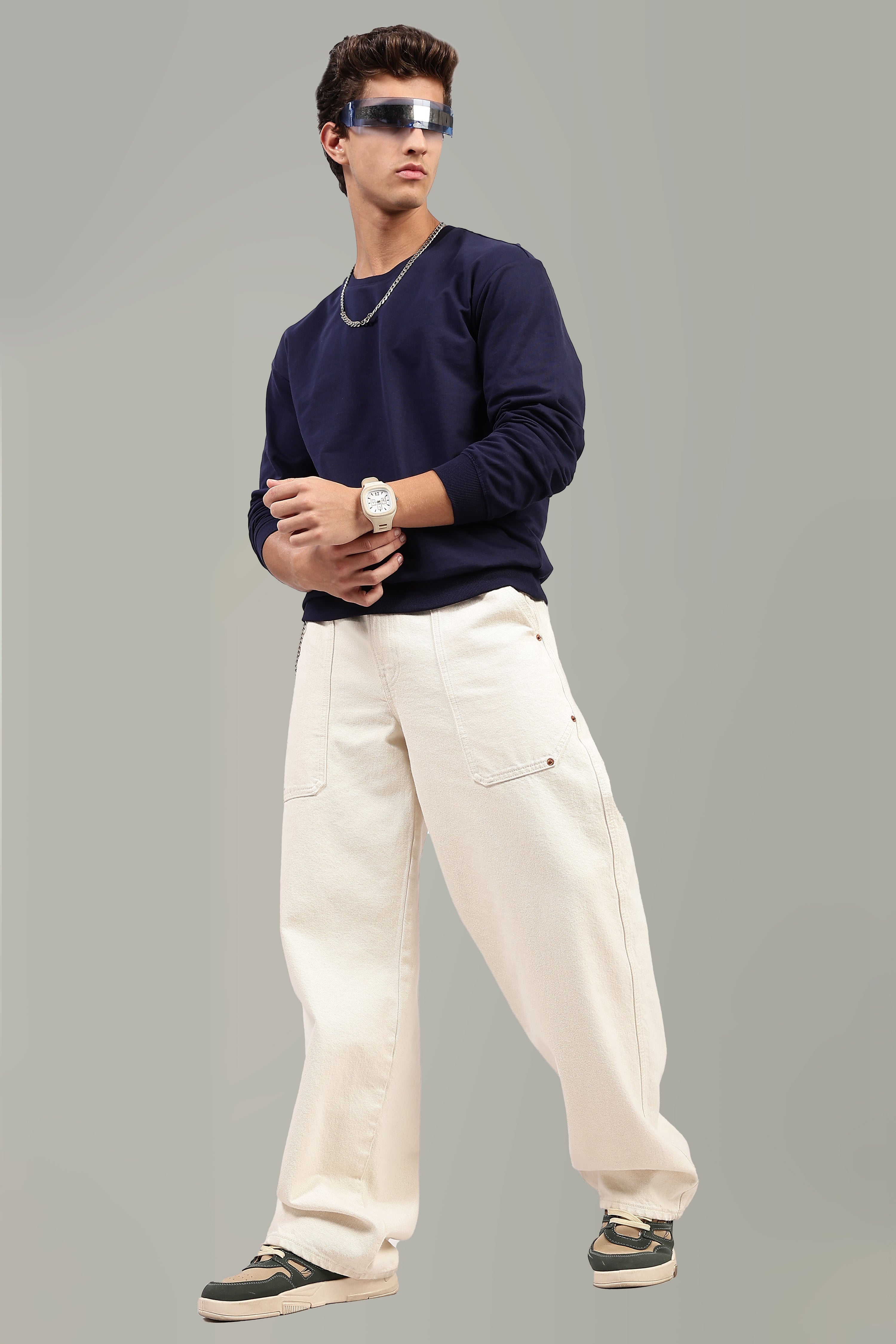 Weekender Relaxed Fit Sweatshirt | Navy Blue