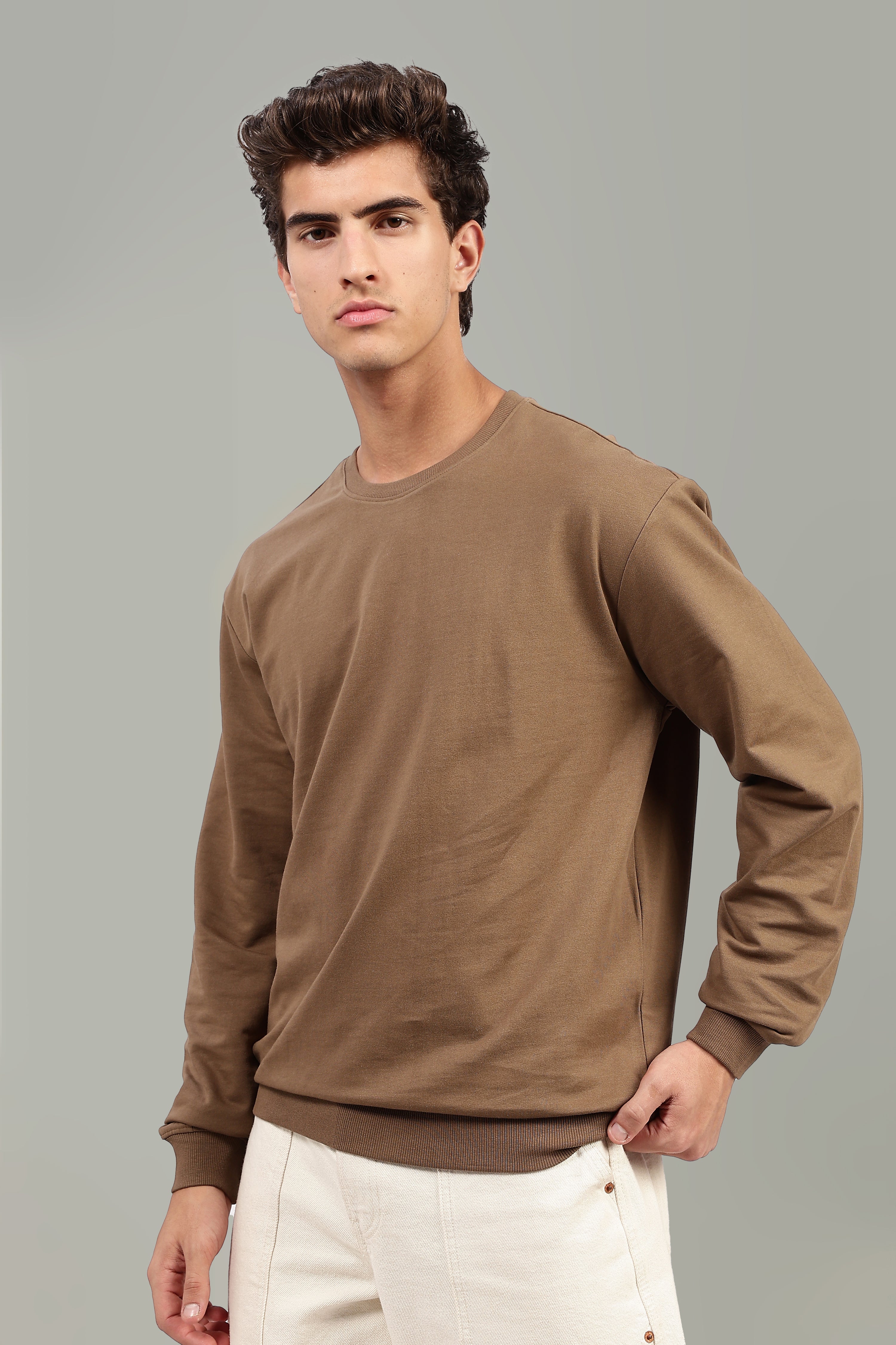 Weekender Relaxed Fit Sweatshirt | Dark Khaki