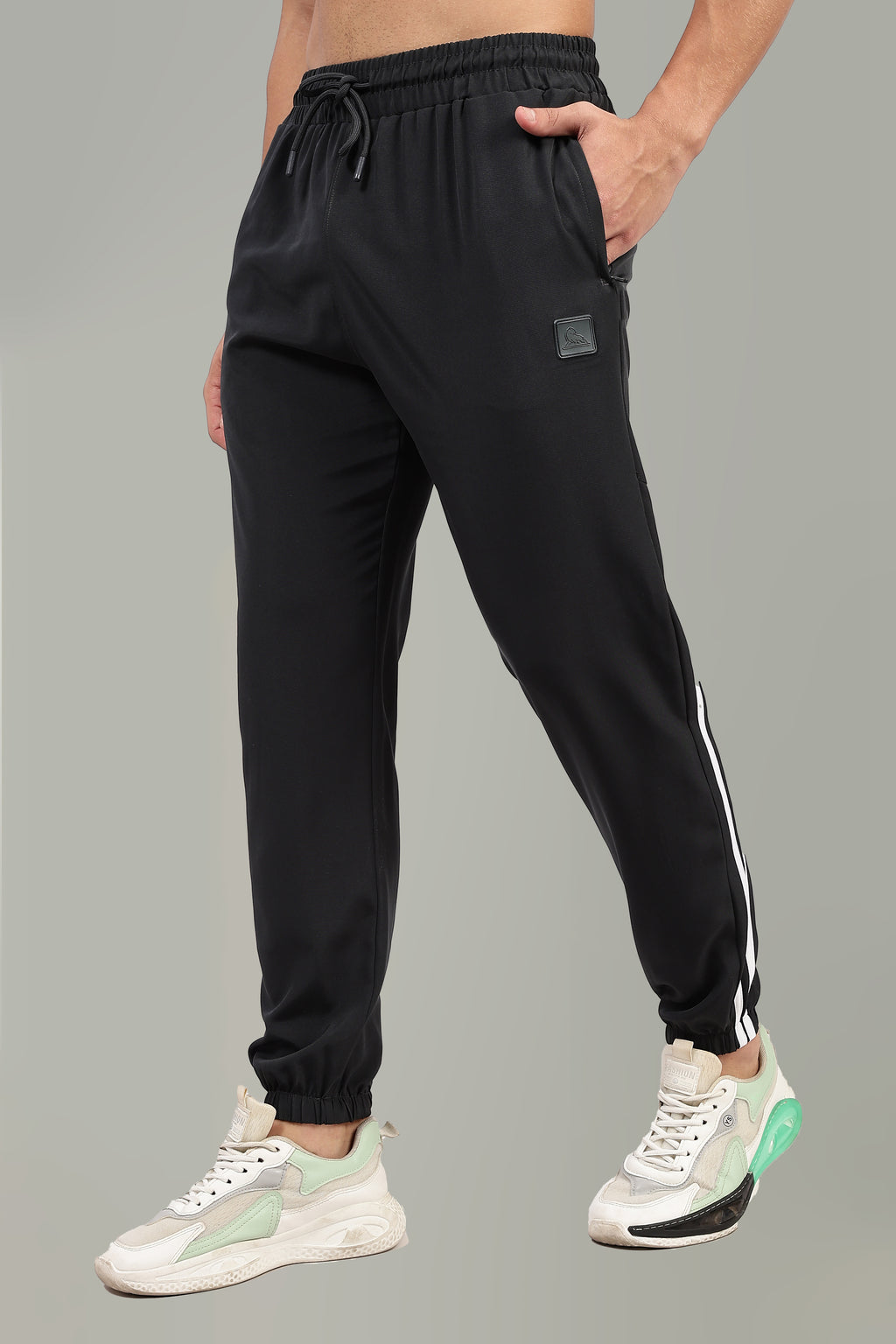 Sidestripe Joggers | Charcoal