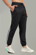 Sidestripe Joggers | Charcoal