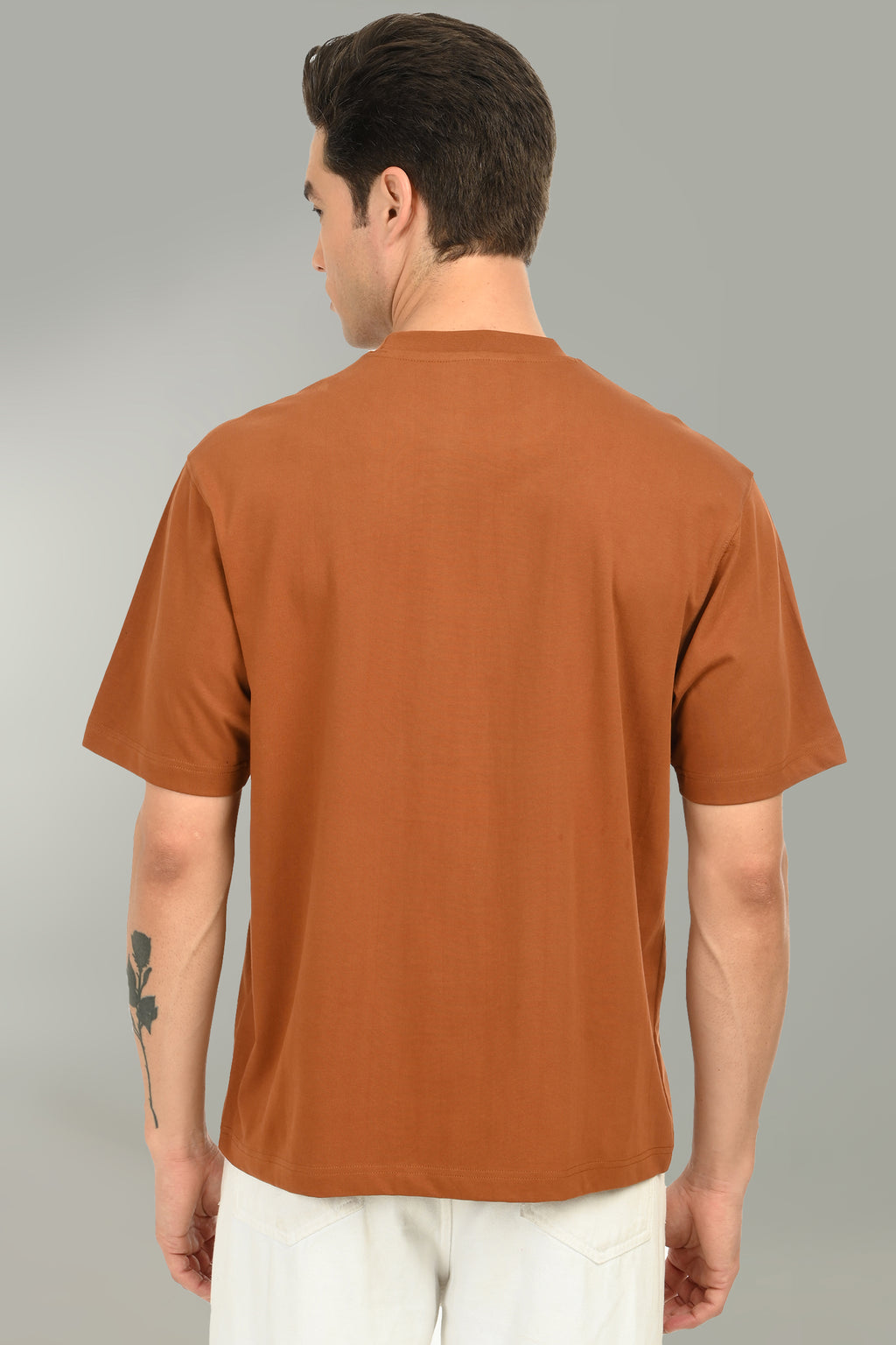 Urban Drape Men's Loose Fit T-Shirt | Copper