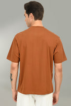 Urban Drape Men's Loose Fit T-Shirt | Copper