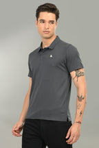 Flex Men's Polo T-Shirt | Dark Gray