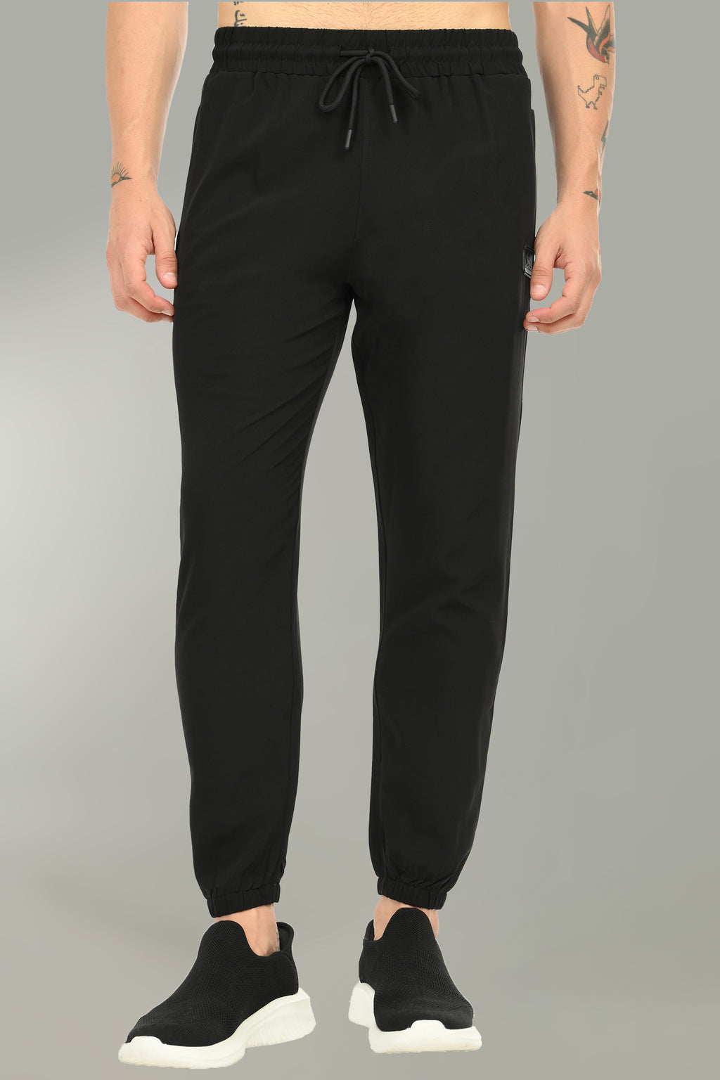 Sidestripe Men's Joggers | Black