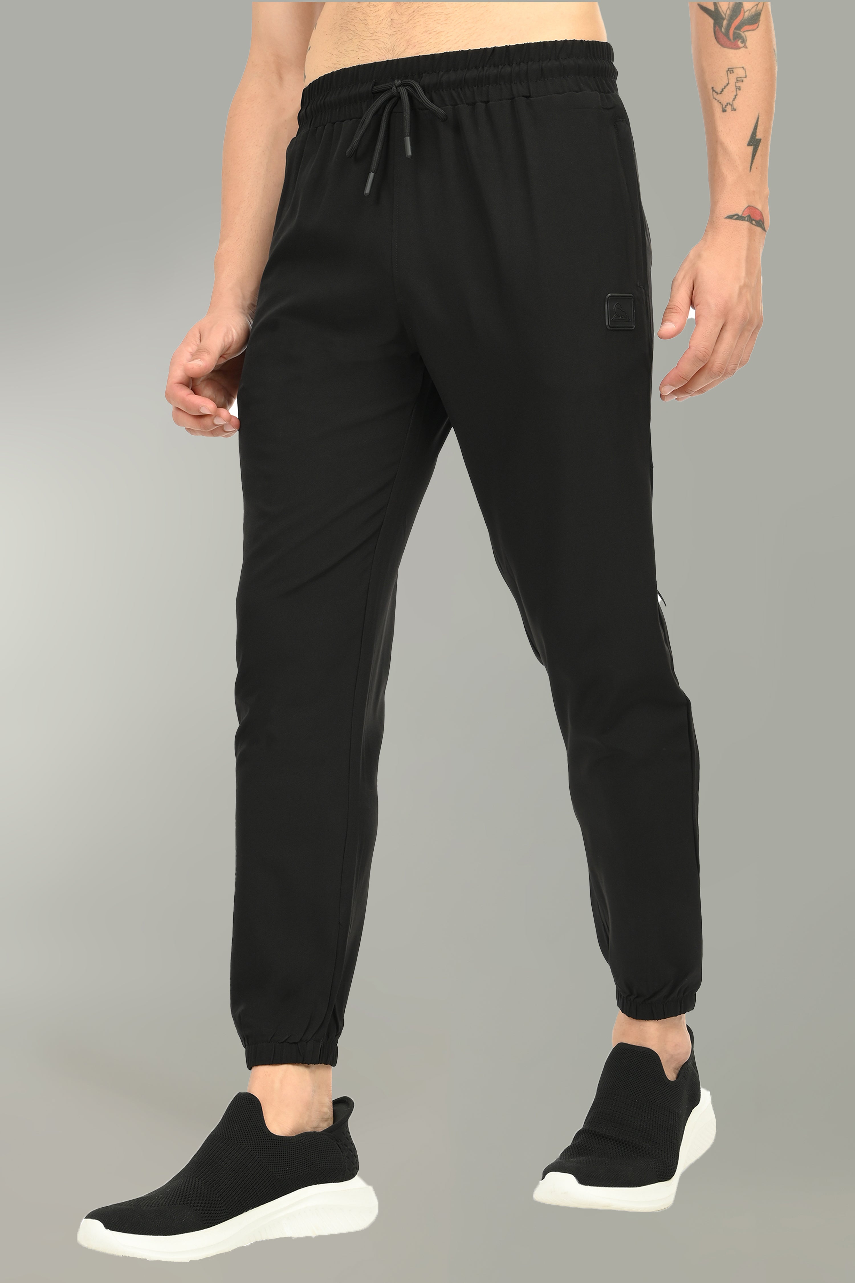 Sidestripe Men's Joggers | Black