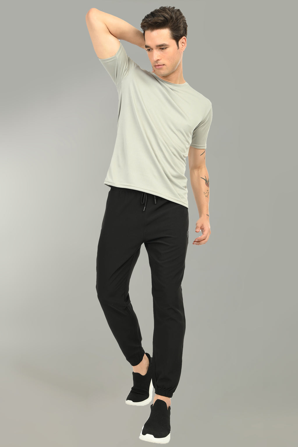 Sidestripe Men's Joggers | Black