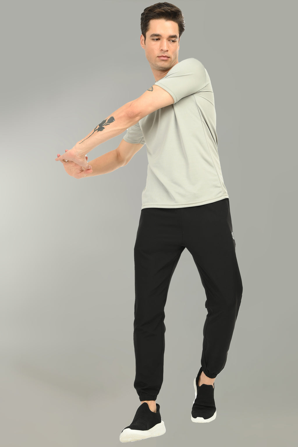 Sidestripe Men's Joggers | Black